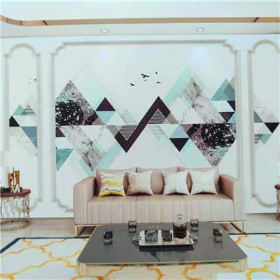 提供西安好看的電視背景墻紙壁畫