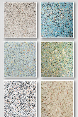 彩色水磨石紋理背景素材底紋